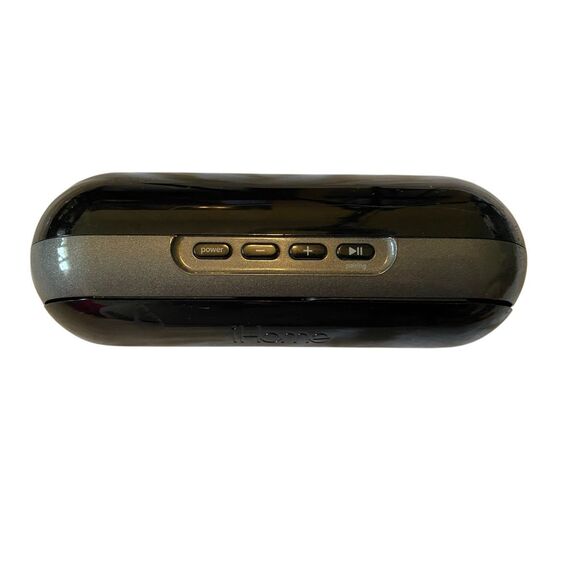 iHome IDM12 Portable Rechargeable Bluetooth Stereo Speaker System Black Audio - Picture 4 of 13